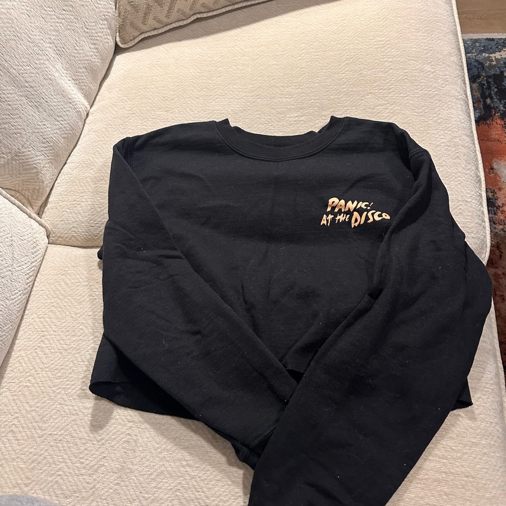 Panic! at the disco cropped sweatshirt
